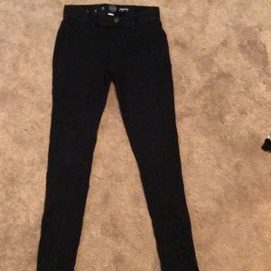Black jeggings size children’s 16